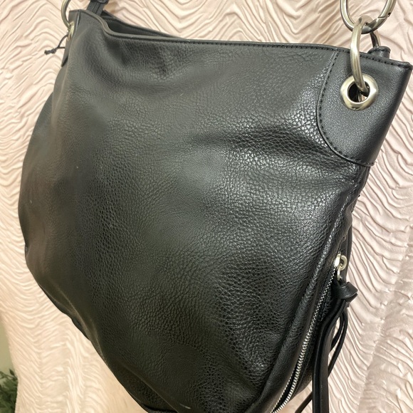 EVVE New York Milano Black Shoulder bag, Messenger Crossbody bag - Picture 4 of 10